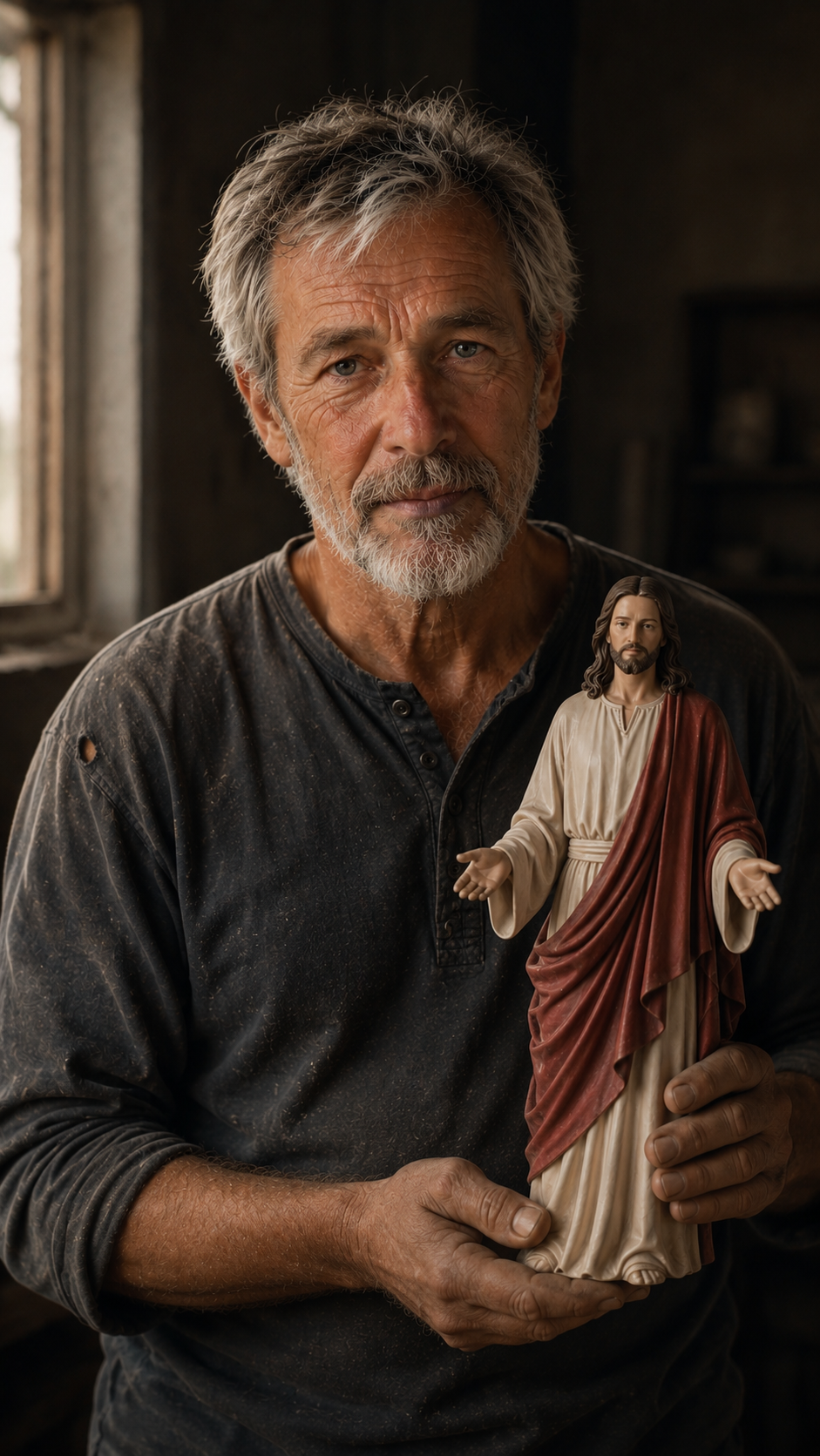 Jesus Statue - Resin Christian Sculpture
