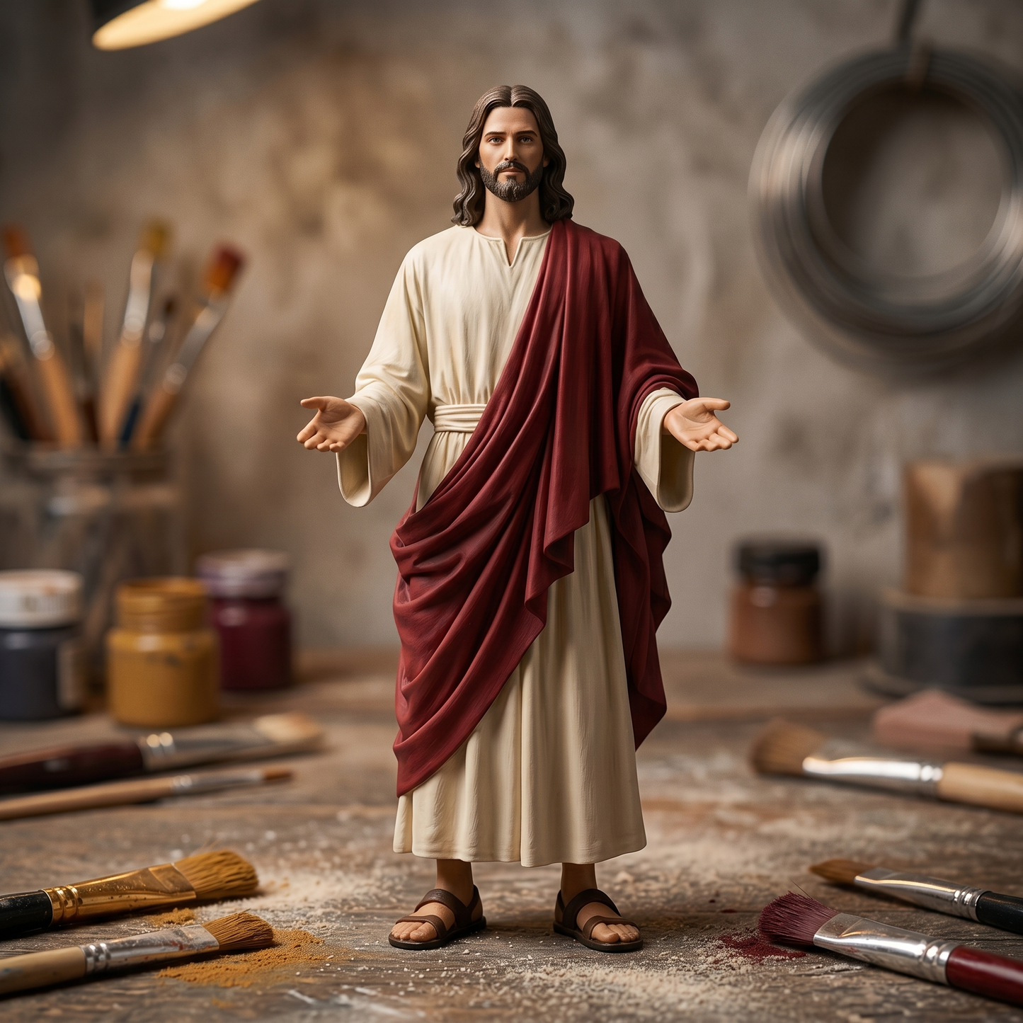 Jesus Statue - Resin Christian Sculpture